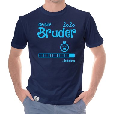 Herren T-Shirt - Groer Bruder 2020 loading weiss-schwarz 5XL