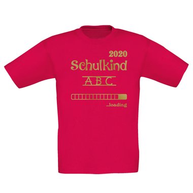 Kinder T-Shirt - Schulkind 2020 loading