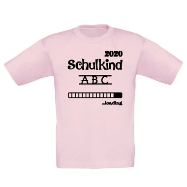 Kinder T-Shirt - Schulkind 2020 loading dunkelblau-cyan 98-104