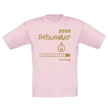 Kinder T-Shirt - Schwester 2020 loading