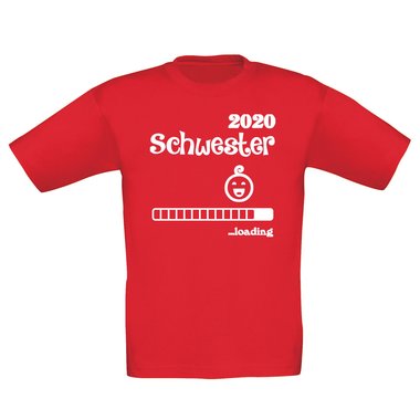 Kinder T-Shirt - Schwester 2020 loading