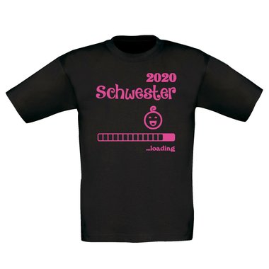 Kinder T-Shirt - Schwester 2020 loading