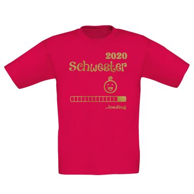 Kinder T-Shirt - Schwester 2020 loading