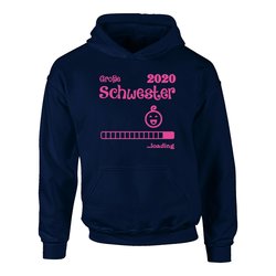 Kinder Hoodie - Groe Schwester 2020 loading