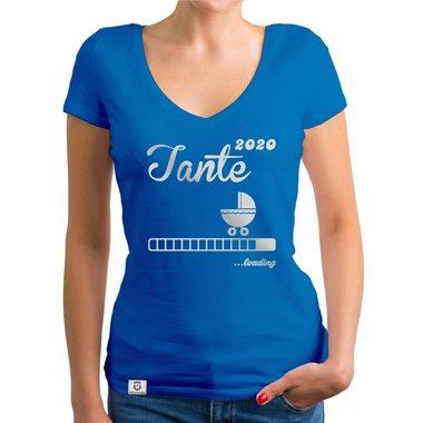 Damen T-Shirt V-Ausschnitt - Tante 2020 loading
