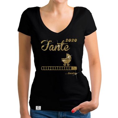Damen T-Shirt V-Ausschnitt - Tante 2020 loading