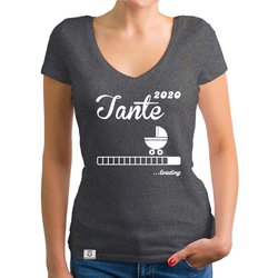 Damen T-Shirt V-Ausschnitt - Tante 2020 loading