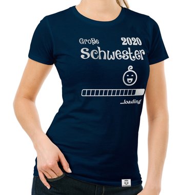 Damen T-Shirt - Groe Schwester 2020 loading