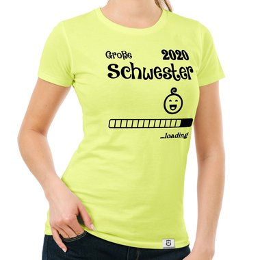 Damen T-Shirt - Groe Schwester 2020 loading