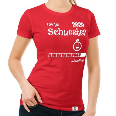 Damen T-Shirt - Groe Schwester 2020 loading