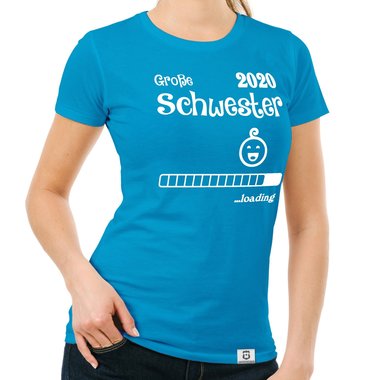 Damen T-Shirt - Groe Schwester 2020 loading