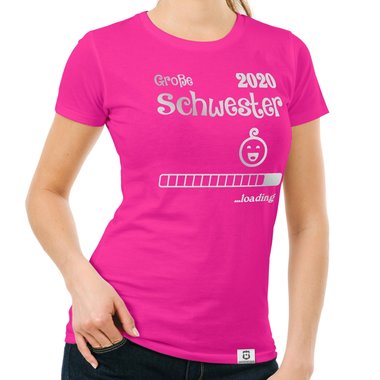 Damen T-Shirt - Groe Schwester 2020 loading