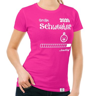 Damen T-Shirt - Groe Schwester 2020 loading