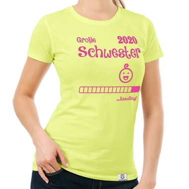 Damen T-Shirt - Groe Schwester 2020 loading