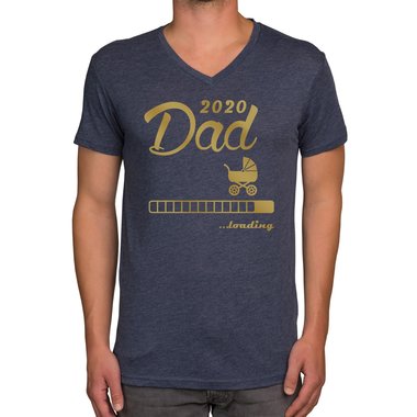 Herren T-Shirt - V-Ausschnitt - Dad 2020 loading