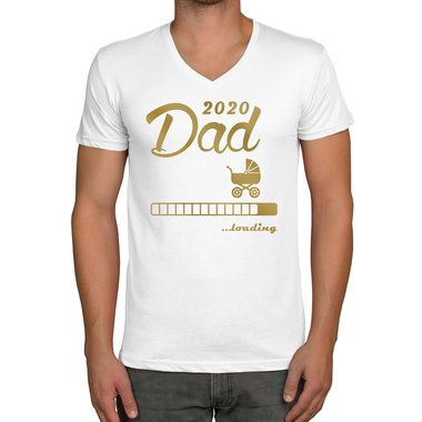 Herren T-Shirt - V-Ausschnitt - Dad 2020 loading