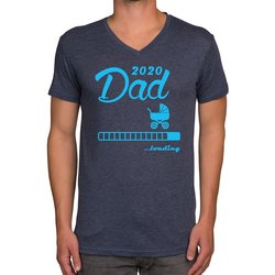 Herren T-Shirt - V-Ausschnitt - Dad 2020 loading