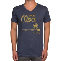 Herren T-Shirt - V-Ausschnitt - Opa 2020 loading