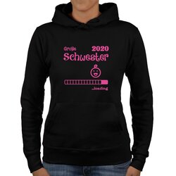 Damen Hoodie - Gro�e Schwester 2020 loading