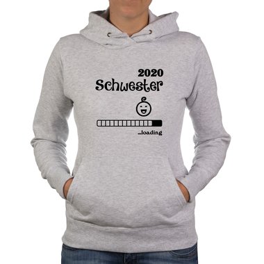Damen Hoodie - Schwester 2020 loading