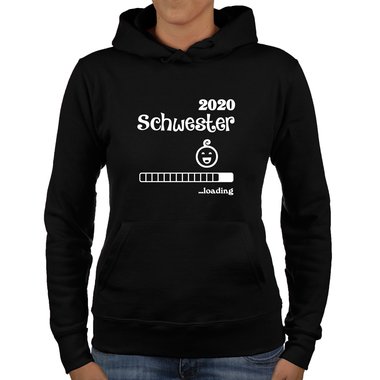 Damen Hoodie - Schwester 2020 loading