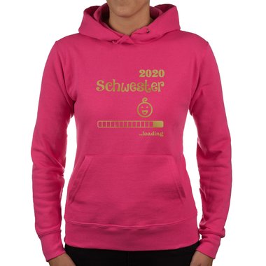 Damen Hoodie - Schwester 2020 loading