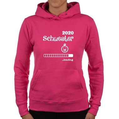 Damen Hoodie - Schwester 2020 loading