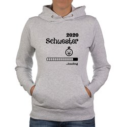Damen Hoodie - Schwester 2020 loading