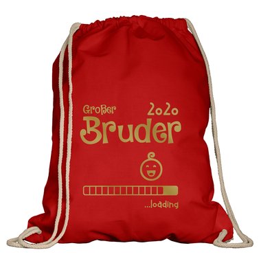 Turnbeutel - Groer Bruder 2020 loading royalblau-weiss