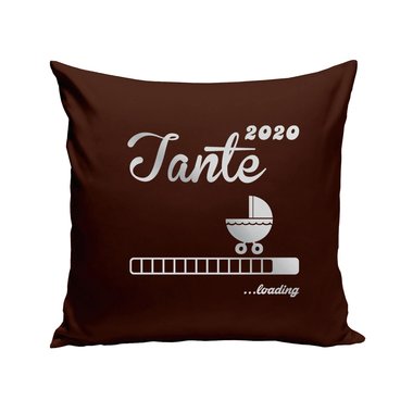 Kissen - Tante 2020 loading weiss-schwarz