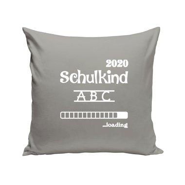 Kissen - Schulkind 2020 loading weiss-schwarz