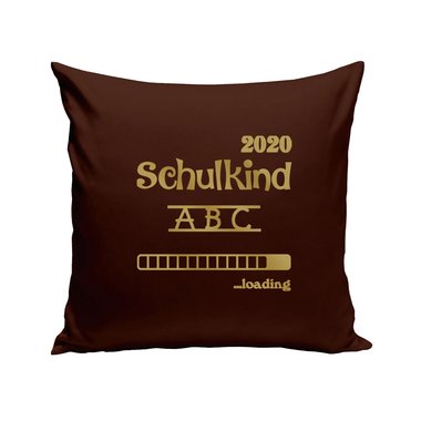 Kissen - Schulkind 2020 loading weiss-schwarz