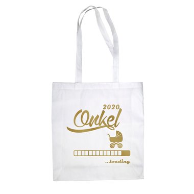 Jutebeutel - Onkel 2020 loading rot-gold