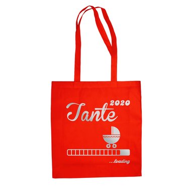 Jutebeutel - Tante 2020 loading apfelgrn-fuchsia