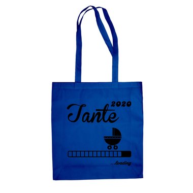 Jutebeutel - Tante 2020 loading apfelgrn-fuchsia