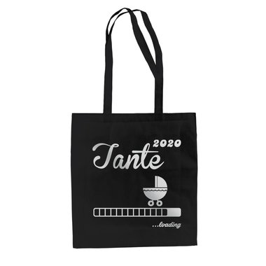 Jutebeutel - Tante 2020 loading apfelgrn-fuchsia
