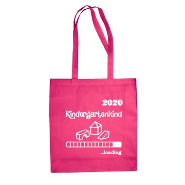 Jutebeutel - Kindergartenkind 2020 loading apfelgrn-dunkelblau