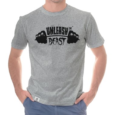 Herren T-Shirt - Unleash the Beast