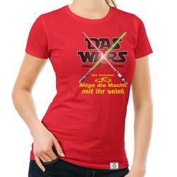 Damen JGA T-Shirt - Das Wars - Mge die Macht mit ihr sein