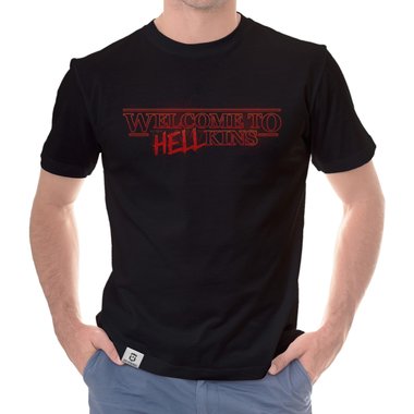 Herren T-Shirt - Welcome to Hellkins