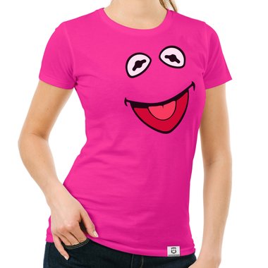 Damen T-Shirt - Frosch Kostm