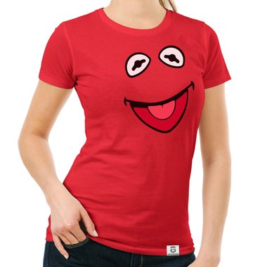 Damen T-Shirt - Frosch Kostm