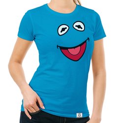 Damen T-Shirt - Frosch Kostm