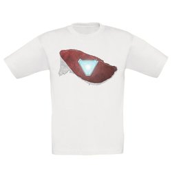 Kinder T-Shirt - Arc Reactor Riss