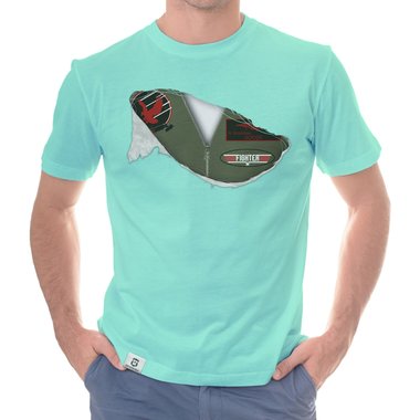 Herren T-Shirt - Jet Pilot oliv-oliv S