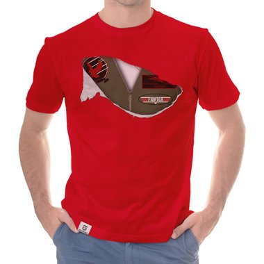 Herren T-Shirt - Jet Pilot oliv-oliv S