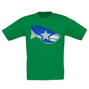 Kinder T-Shirt - The Frist dunkelblau-blau 98-104