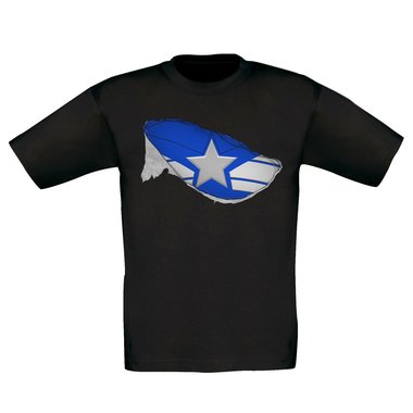 Kinder T-Shirt - The Frist dunkelblau-blau 98-104