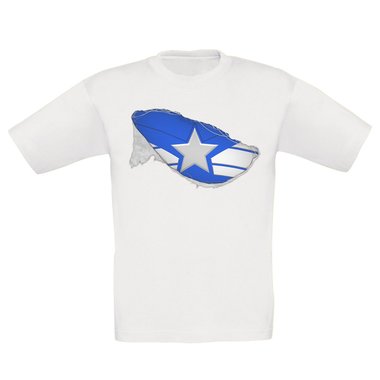 Kinder T-Shirt - The Frist dunkelblau-blau 98-104