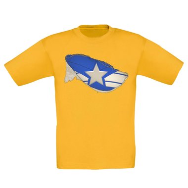 Kinder T-Shirt - The Frist weiss-blau 152-164